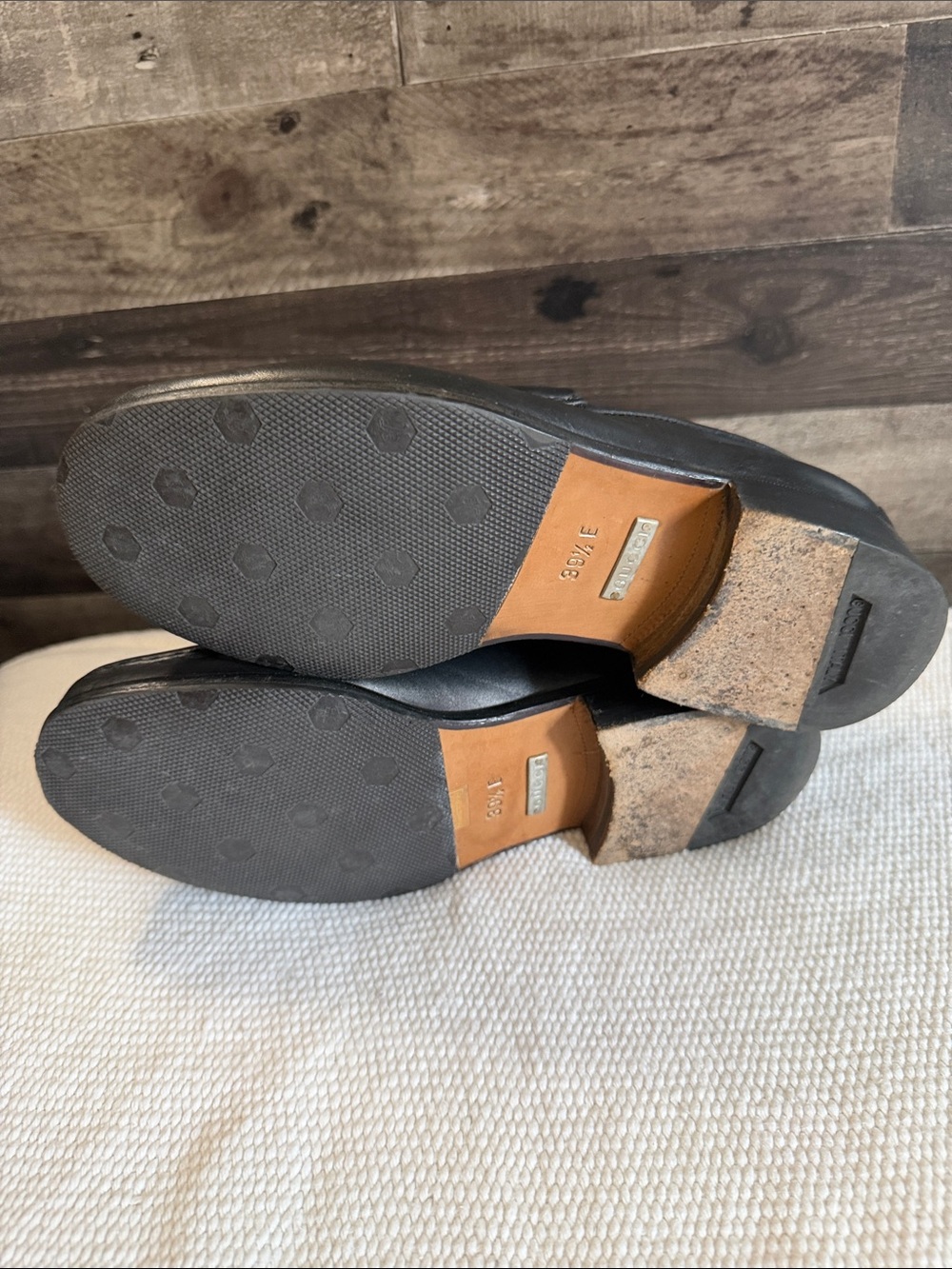 Gucci Black Leather Horsebit Slip-On Loafers - Picture 10 of 12